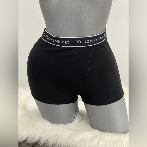 Victoria’s Secret Cotton Logo Cotton High-Waist Boyshort Panty Underwear. NWT - Picture 3 of 12